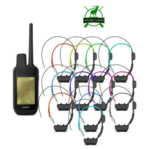 Pack Garmin Alpha 200i avec 08 colliers T5X et 04 colliers TT15X