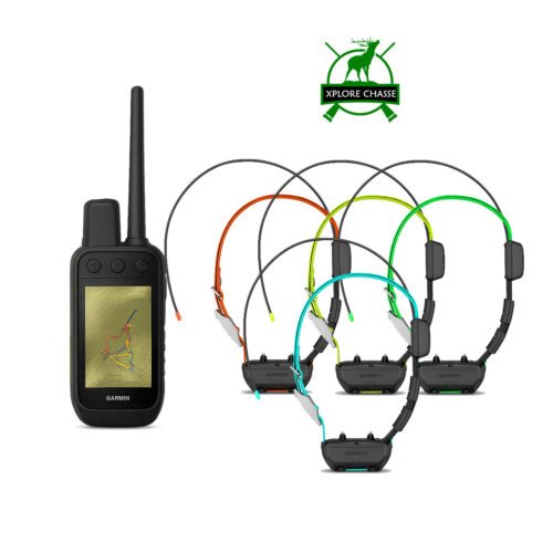 Pack Garmin Alpha 300i avec 3 colliers T5X et 1 collier TT15X