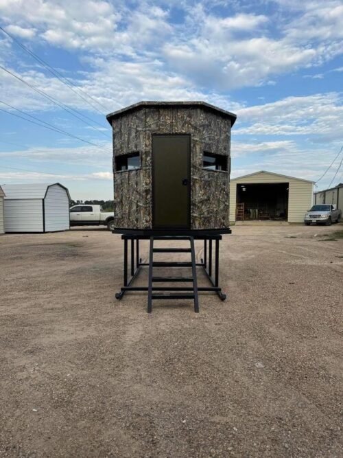 Cabane de Chasse Ultime Pourvoirie 6'x6' - Confort et Efficacité Garantis (OCCASION NEUVE)