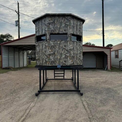 Cabane de Chasse Ultime Pourvoirie 6’x6′ – Confort et Efficacité Garantis (OCCASION NEUVE)