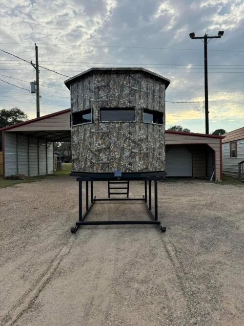 Cabane de Chasse Ultime Pourvoirie 6'x6' - Confort et Efficacité Garantis (OCCASION NEUVE) – Image 2