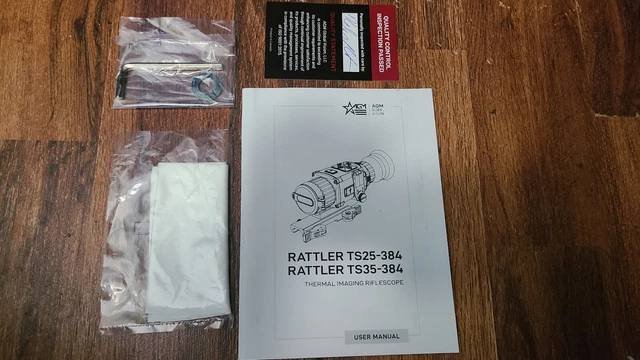 Lunette de visée thermique AGM Rattler TS25-384 (25 Hz) OCCASION NEUVE – Image 6