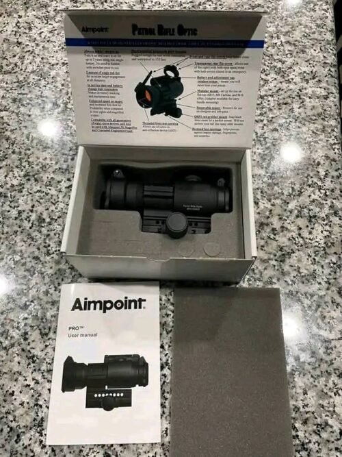 VISEUR AIMPOINT PRO 2 MOA AVEC QRP2* (OCCASION) – Image 2