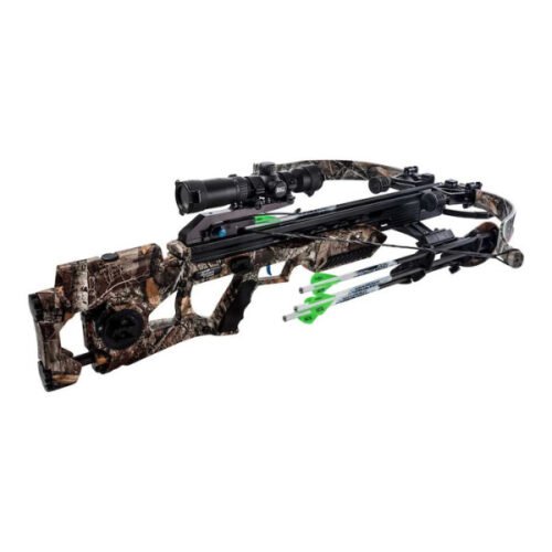 Arbalète EXCALIBUR Assassin 420 TD 290 Lbs Stata avec lunette et accessoires