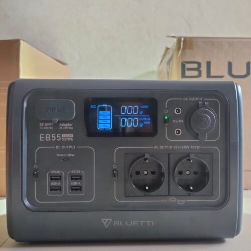 BLUETTI EB55 Station électrique portable 700 W / 537 Wh (OCCASION NEUVE)