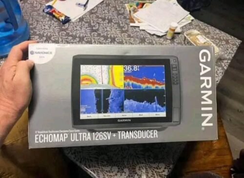 Combiné Garmin ECHOMAP Ultra 126sv avec Sonde GT56UHD-TM (OCCASION NEUVE) – Image 3