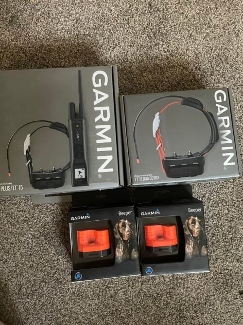Garmin Pro 550 Plus, 2 Colliers TT15, 2 Bipeurs High  (OCCASION NEUVE)