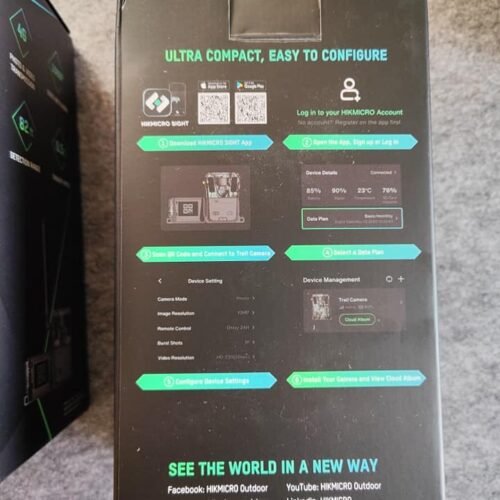 Caméra de surveillance HIKMICRO M15 4G (OCCASION NEUVE)