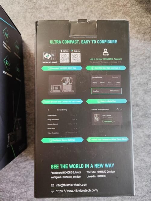 Caméra de surveillance HIKMICRO M15 4G (OCCASION NEUVE) – Image 2