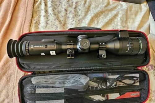 Lunette de vision nocturne HIKMICRO Alpex 4K A50EL avec LRF (OCCASION NEUVE) – Image 3