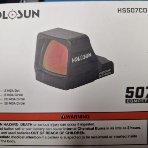 Viseur reflex Holosun HS507C-X2 Circle Dot rouge (OCCASION)