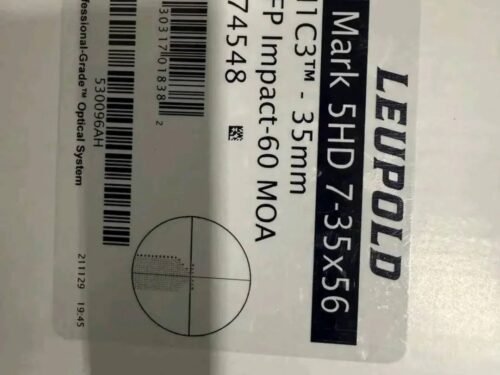 Lunette de Tir Leupold VX-5HD 7-35x56 FFP Impact-60 MOA – Image 4