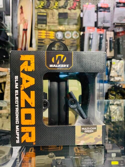 RAZOR SLIM ELECTRONIC MUFFS, MULTICAM (OCCASION NEUVE)