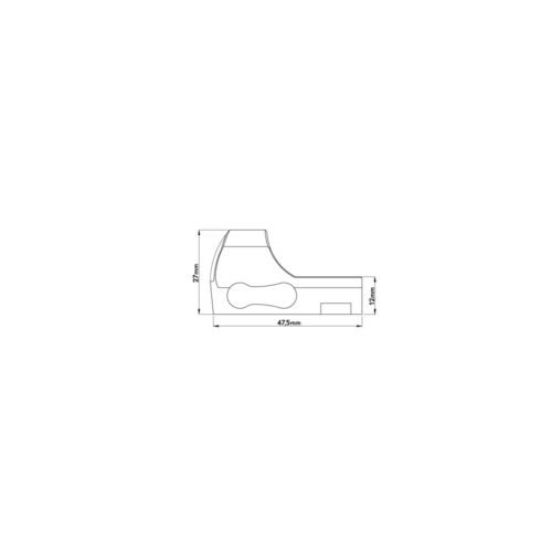 POINT ROUGE KITE OPTICS K1 BROWNING MOUNT NEUF