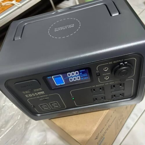 BLUETTI PORTABLE POWER STATION EB55 BLEUE (OCCASION NEUVE)