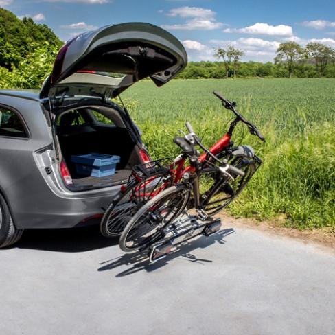 EUFAB Porte-vélos arrière JAKE, pour le couplage de la remorque (AHK)