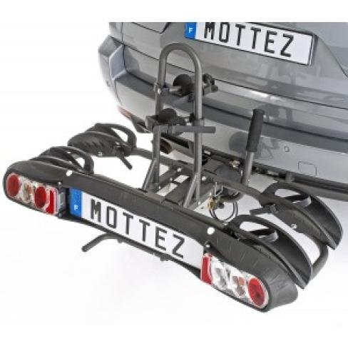 Porte-vélos sur attelage MOTTEZ Platinium pour 2 vélos