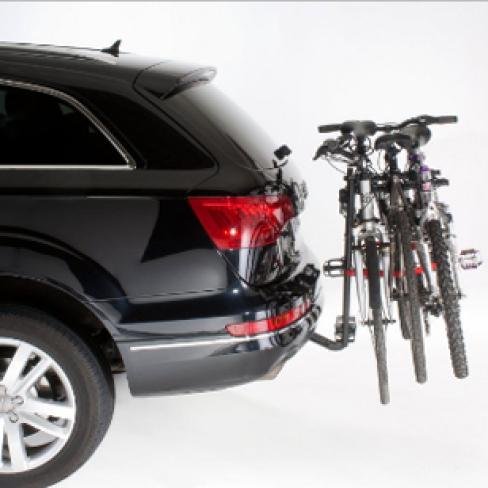 Porte-vélos sur attelage suspendu compact MOTTEZ pour 3 vélos