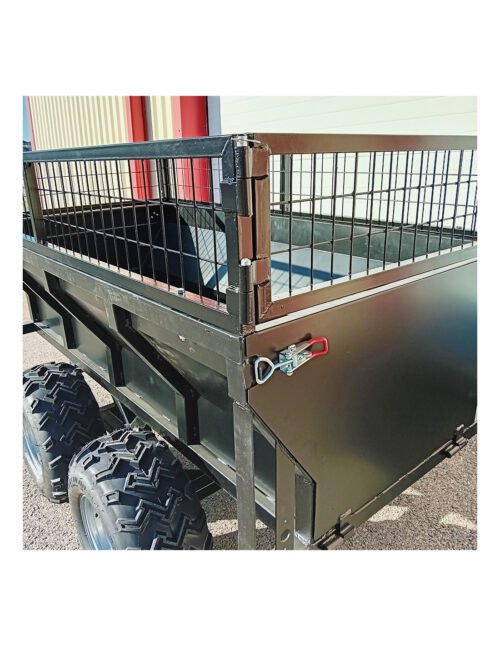 Remorque Benne Basculante Manuelle 2 Essieux (PTC 1200 kg) OCCASION – Image 3
