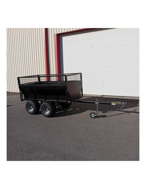 Remorque Benne Basculante Manuelle 2 Essieux (PTC 1200 kg) OCCASION – Image 5