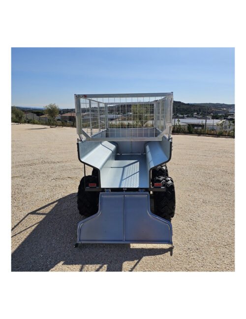 Remorque Benne Électro-Hydraulique 2 Essieux (PTC 1600 kg)  OCCASION – Image 5