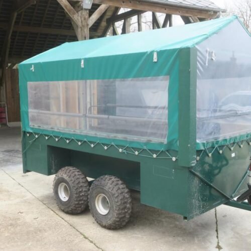 Remorque de chasse / Transport 8 à 10 Personnes