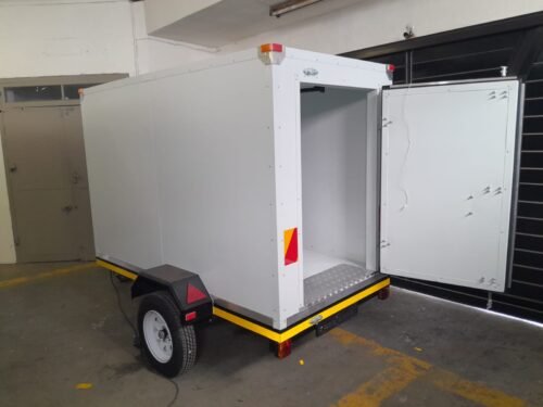 Votre chambre froide personnelle et mobile  5,23 m³/ 220V sur remorque (OCCASION NEUVE) – Image 4