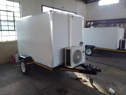 Votre chambre froide personnelle et mobile  5,23 m³/ 220V sur remorque (OCCASION NEUVE)