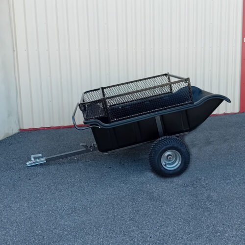 Remorque Quad Caisse Polypropylène Simple Essieu (PTC 550 kg) OCCASION NEUVE