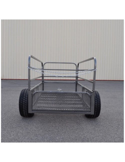 Remorque Quad Plateau Grillagé Simple Essieu (PTC 500 kg) OCCASION – Image 5
