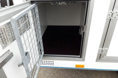 REMORQUE POUR TRANSPORT DE CHIENS 12 BOXES 2 ESSIEUX ROUES EXTERIEURES – Image 2