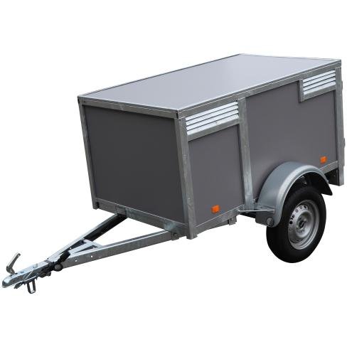 Remorque 3 chiens-gris BW Trailers – Image 3