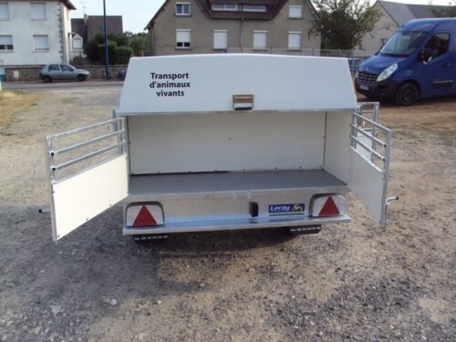 Remorque de Transport pour 4 Chiens Marque Leray – Image 2