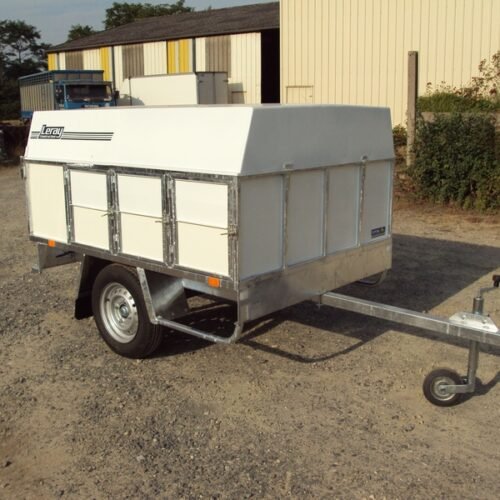 Remorque de Transport pour 4 Chiens Marque Leray