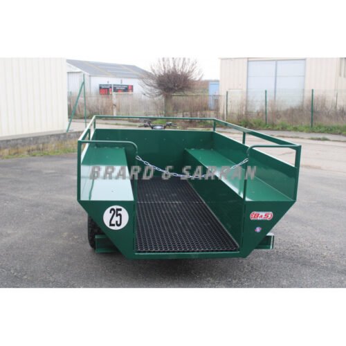 Remorque de Transport 12/14 personnes, BRARD & SARRAN (OCCASION) – Image 8