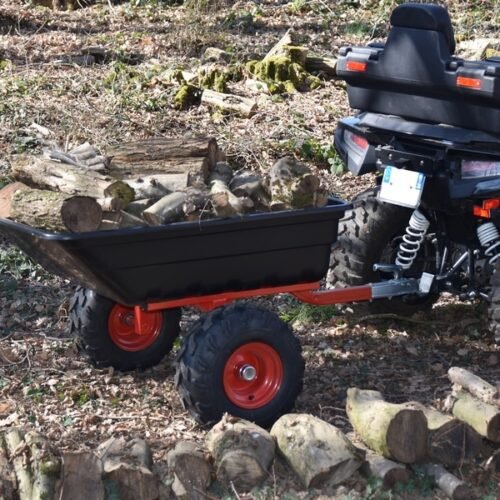 Remorque plastique Quad basculante