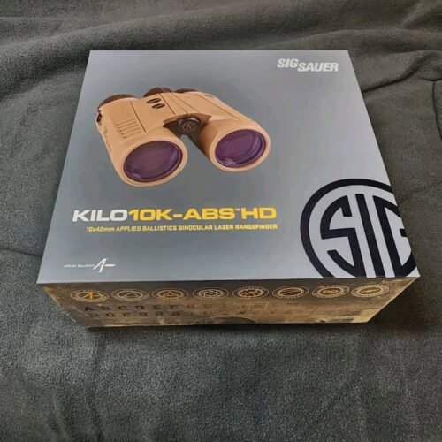 Jumelles Télémétriques SIG SAUER Kilo10K-ABS HD – La Précision Balistique Ultime à Longue Portée (OCCASION)