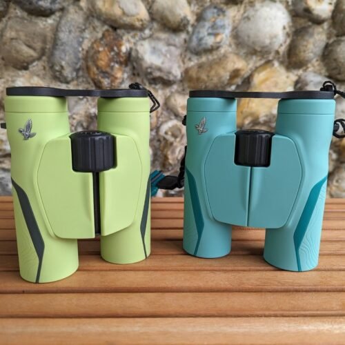 Pack Double Jumelles Swarovski Optik MY Junior 7×28 (Glacier Blue et Jungle Vert) OCCASION