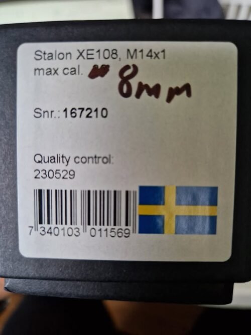 SILENCIEUX STALON XE108 MAX 6,5 MM (OCCASION NEUVE) – Image 2