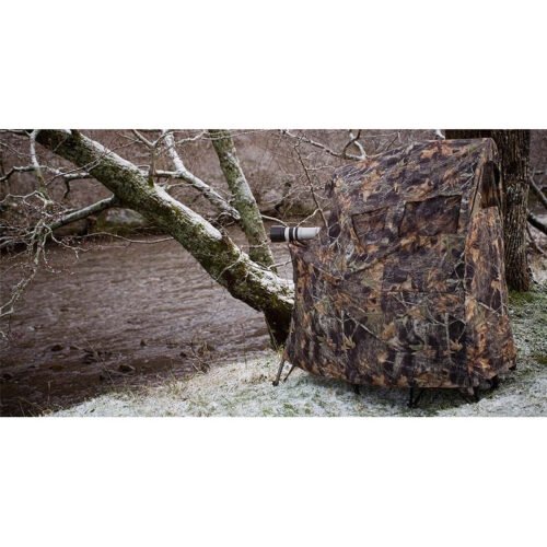 Stealth Gear Tente de camouflage pour 2 personnes avec chaise – Image 5
