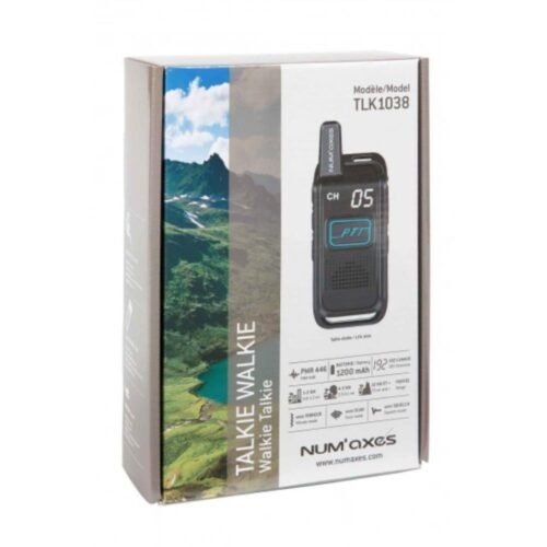 TALKIE-WALKIE TLK1038 NOIR