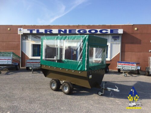 Remorque TLR, Transport de 08 à 10 Personnes, Tout-Terrain Robuste (OCCASION) – Image 2