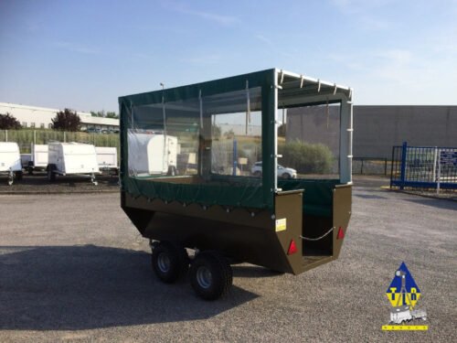Remorque TLR, Transport de 08 à 10 Personnes, Tout-Terrain Robuste (OCCASION) – Image 4