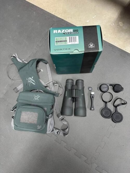 Jumelles 12X50 Vortex Razor UHD (OCCASION NEUVE)