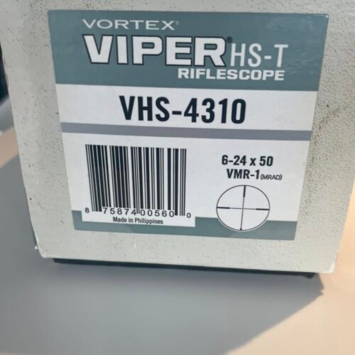 Lunette de tir Viper HS-T 6-24×50 SPF avec réticule VMR-1 MOA de Vortex garantie à vie (OCCASION NEUVE)