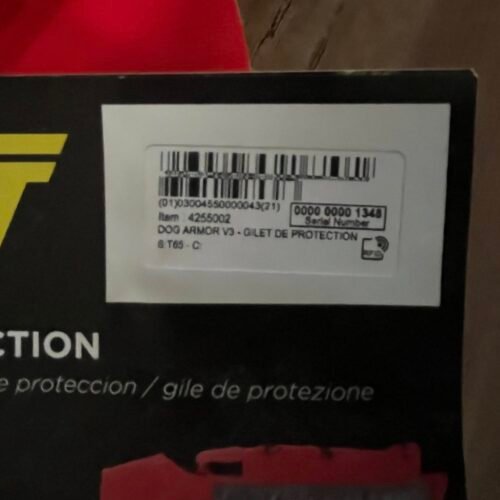 Gilet de Protection Canihunt Dog Armor V3 (OCCASION)
