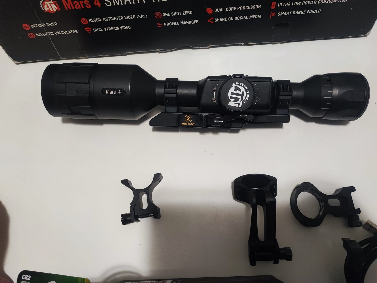 Pack ATN MARS 4 2.5-25x (Capteur 640x480) & Télémètre ABL 1000 – Image 8