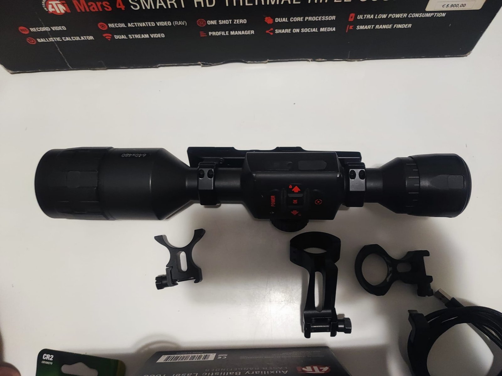 Pack ATN MARS 4 2.5-25x (Capteur 640x480) & Télémètre ABL 1000 – Image 7