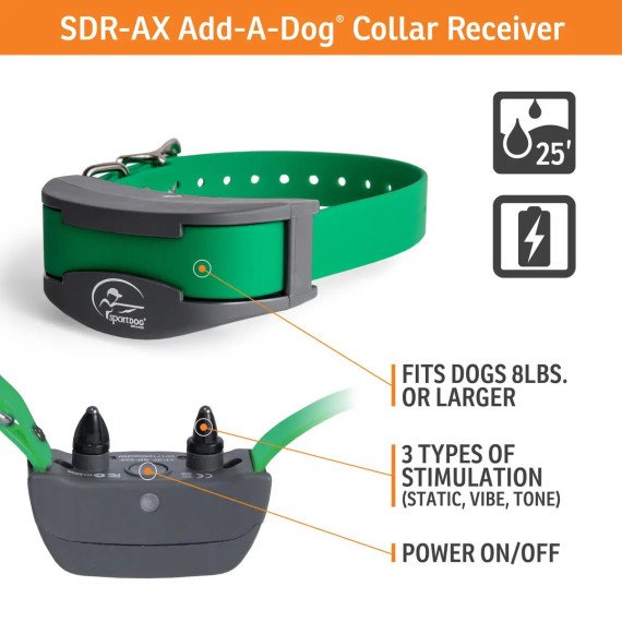 Collier Supplémentaire SportDog SportTrainer Extra 1225X / 1825X – Image 2