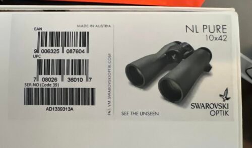 Jumelles SWAROVSKI OPTIK NL PURE 10x42 (OCCASION NEUVE) – Image 4